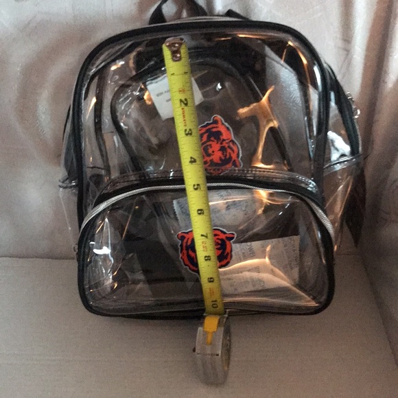 Chicago Bears clear backpack and mini bag 2 in 1 - Picture 6 of 6